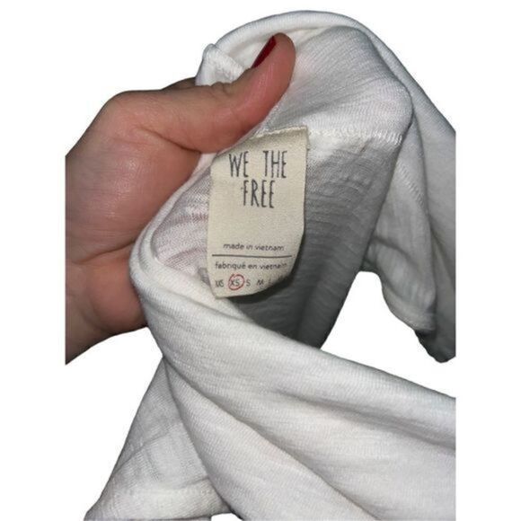 We the Free white cowl neck tank top size XS - Picture 10 of 13